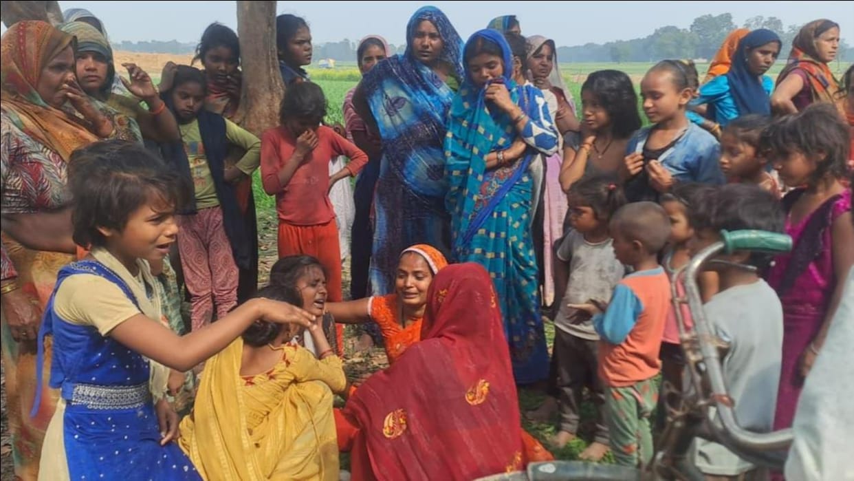 The body of a villager was found hanging from a noose.