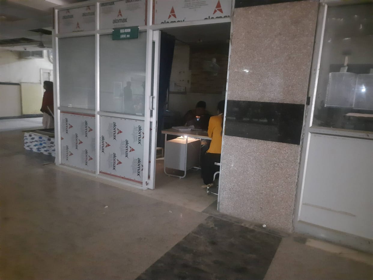 Due to water in the duct, power supply to the emergency ward and OPD was disrupted.