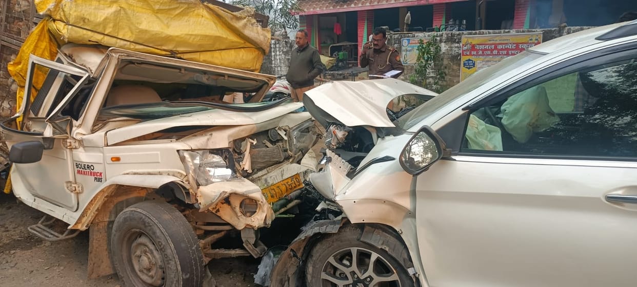 Youth dies, six injured in collision between pickup and car