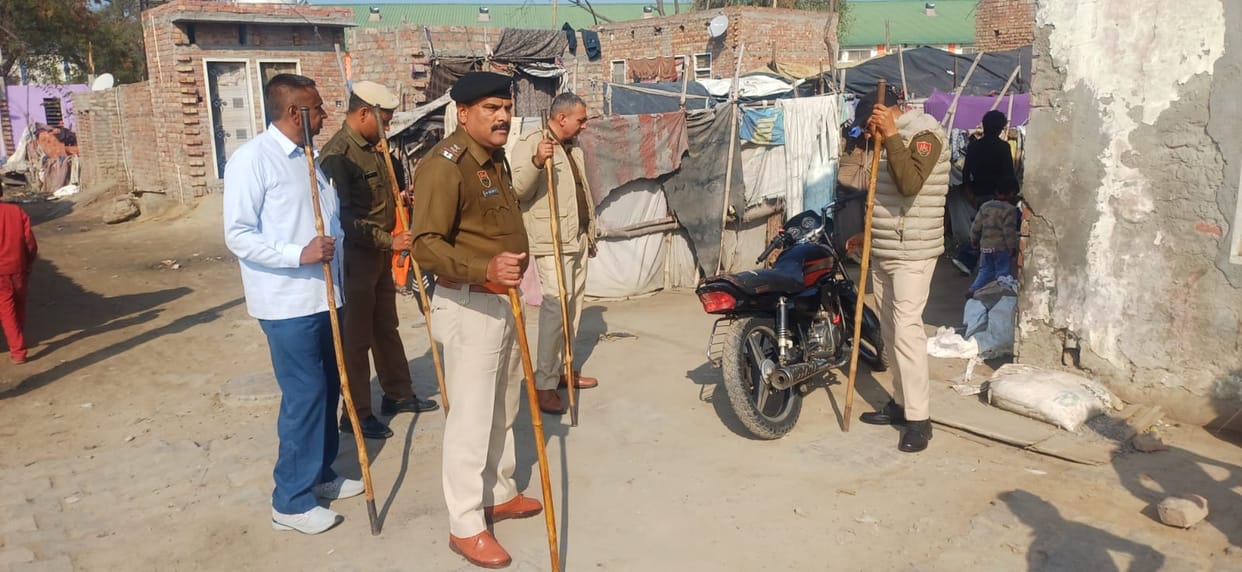 Dog squad, commando team and police launched a search operation
