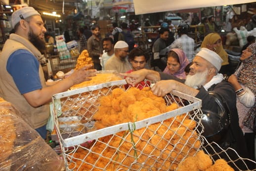 Taraweeh begins, first fast today