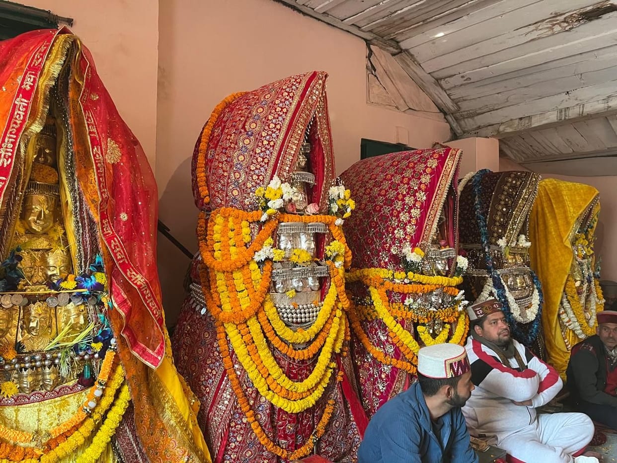 Mandi Mahashivratri Festival... The goddesses of Narol sit in veils