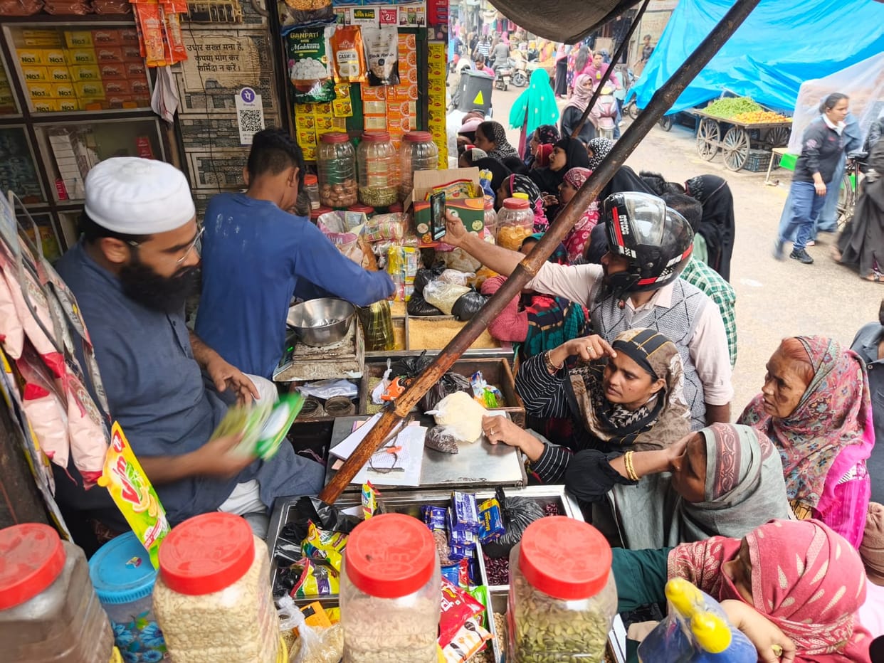 The holy month of worship begins, and the markets become lively.