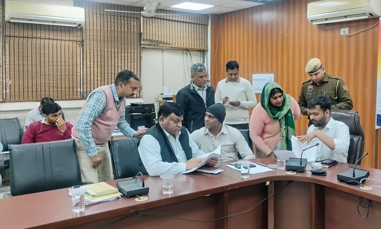 Order for investigation on complaint of occupation of allotted plot site