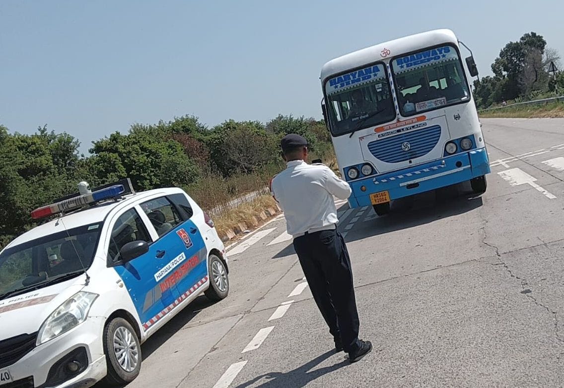 Challans were issued for 3,328 vehicles in the district, and a fine of Rs 80.98 lakh was imposed.