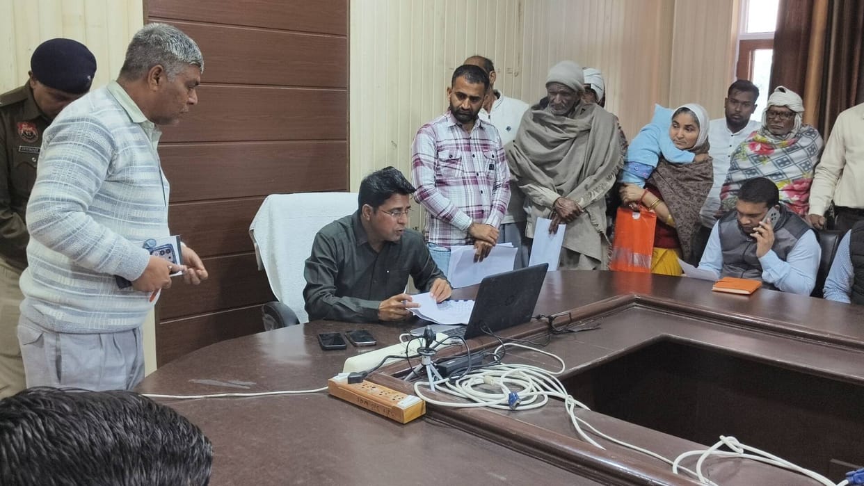Five complaints were received at the resolution camp.