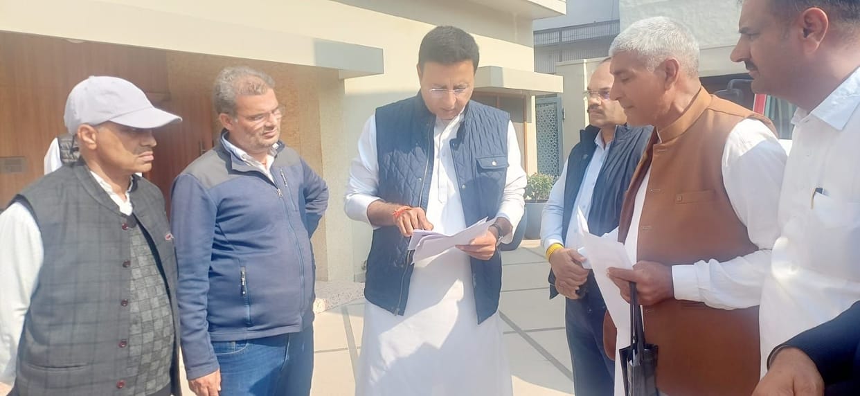 Double engine government derailed development: Surjewala