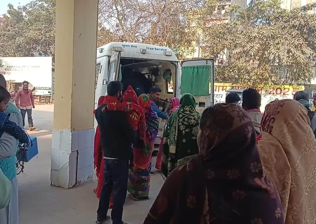 अस्पताल मे इलाजरत घायल - फोटो : अमर उजाला