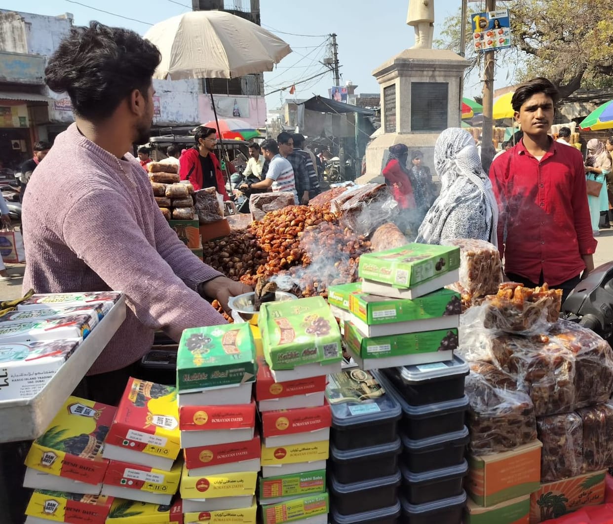 There is demand for dates from Saudi Arabia, Iran and Iraq in the market.
