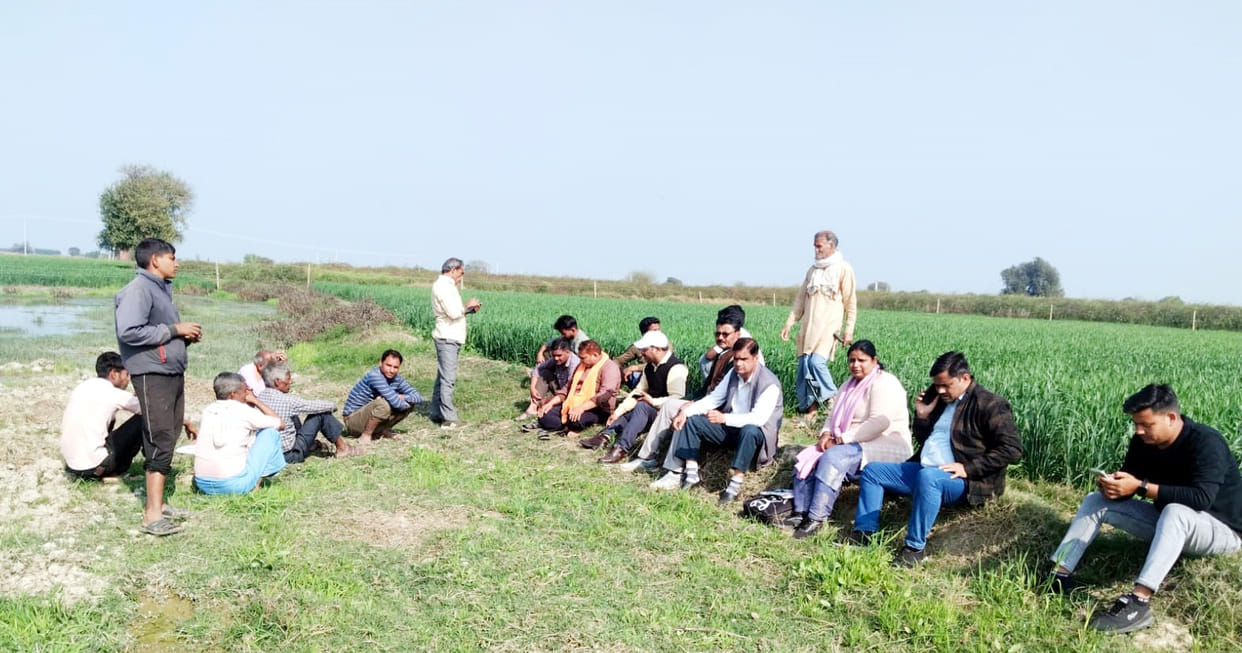 Investigation begins into illegal occupation of 16 bigha pond and fallow land