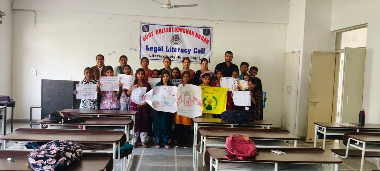 Satish first in slogan and Anamika first in poster making