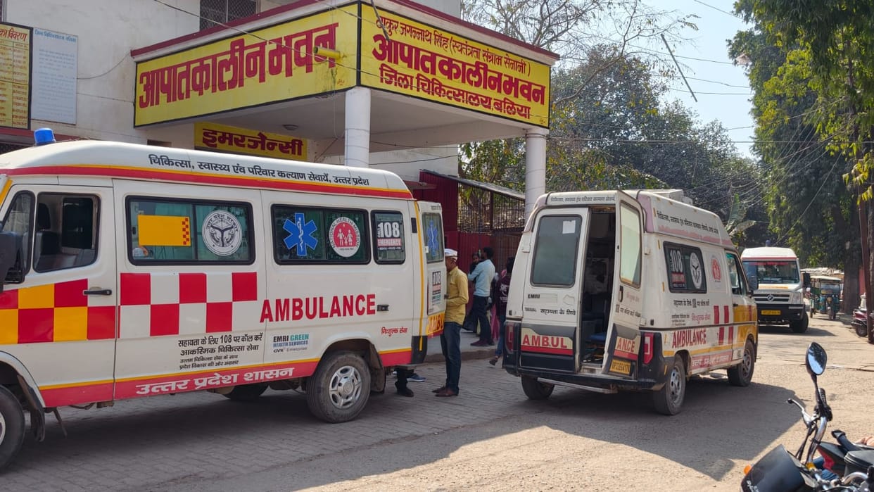 Suffering from fever, diarrhea or injured, sending them to the district hospital