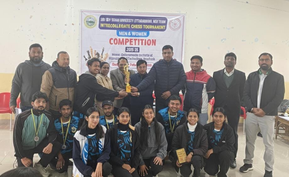SMJN College Roorkee first in chess