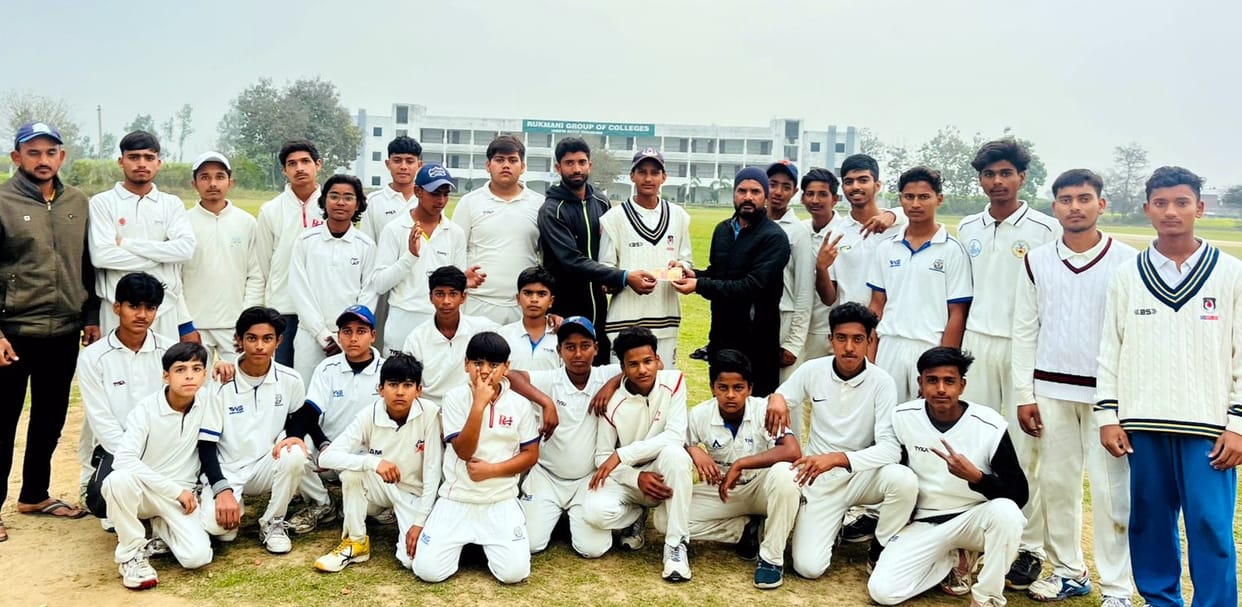 Rukmani Cricket Academy Blue won the match by four wickets