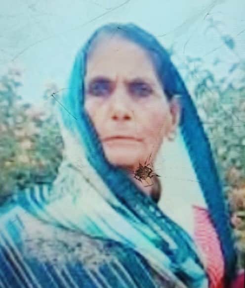 स्कूटी की टक्कर से मृतक प्रभावति देवी। फाइल फोटो