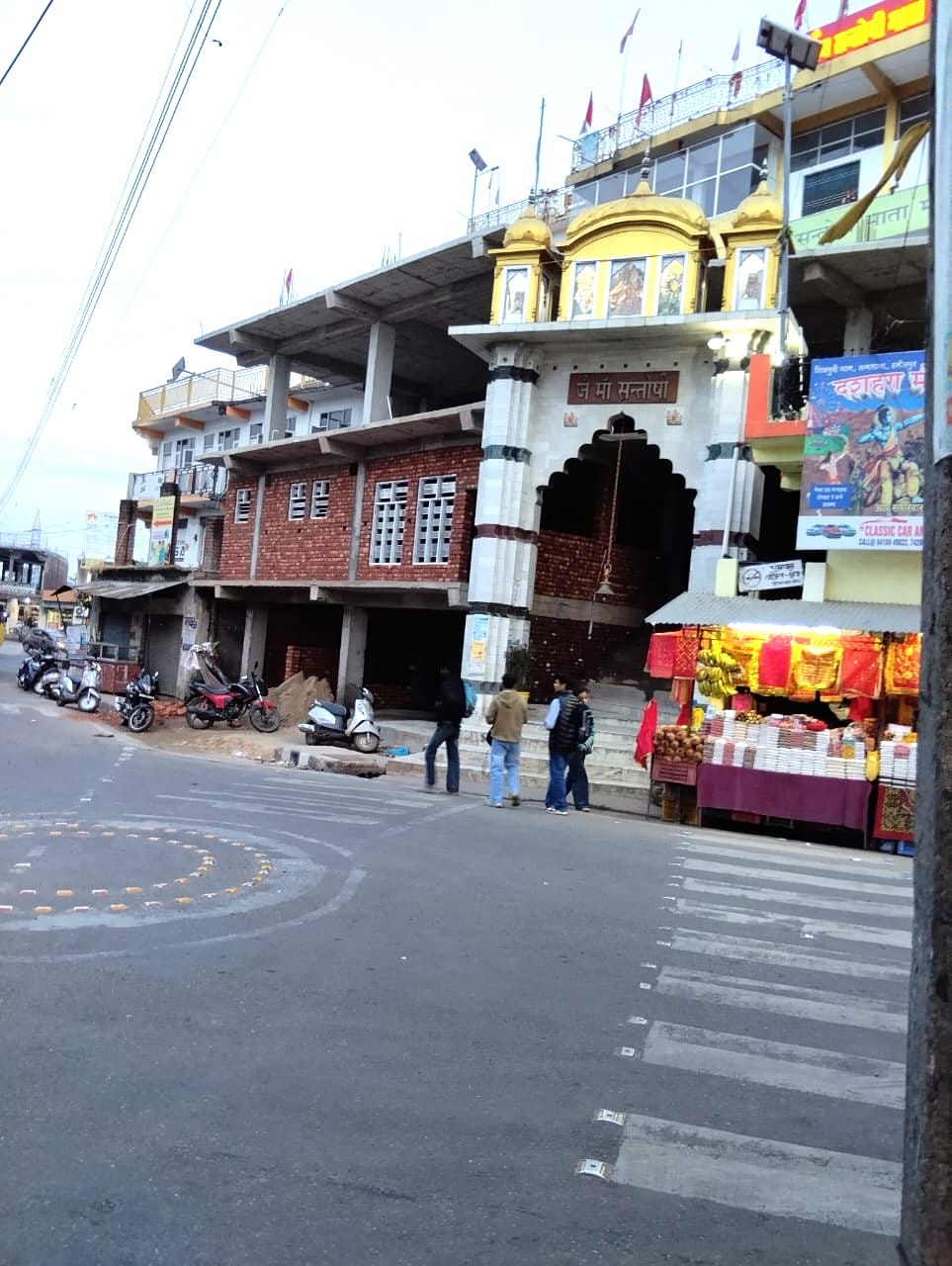 Radha-Krishna temple to be built at Santoshi Mata Khuthdi for five lakh rupees, construction begins