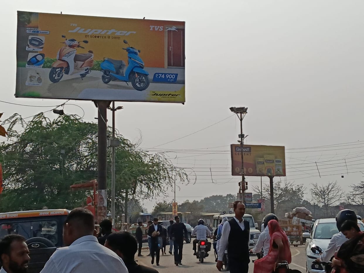 Four permission was taken from PWD but 111 unipoles were erected in the city