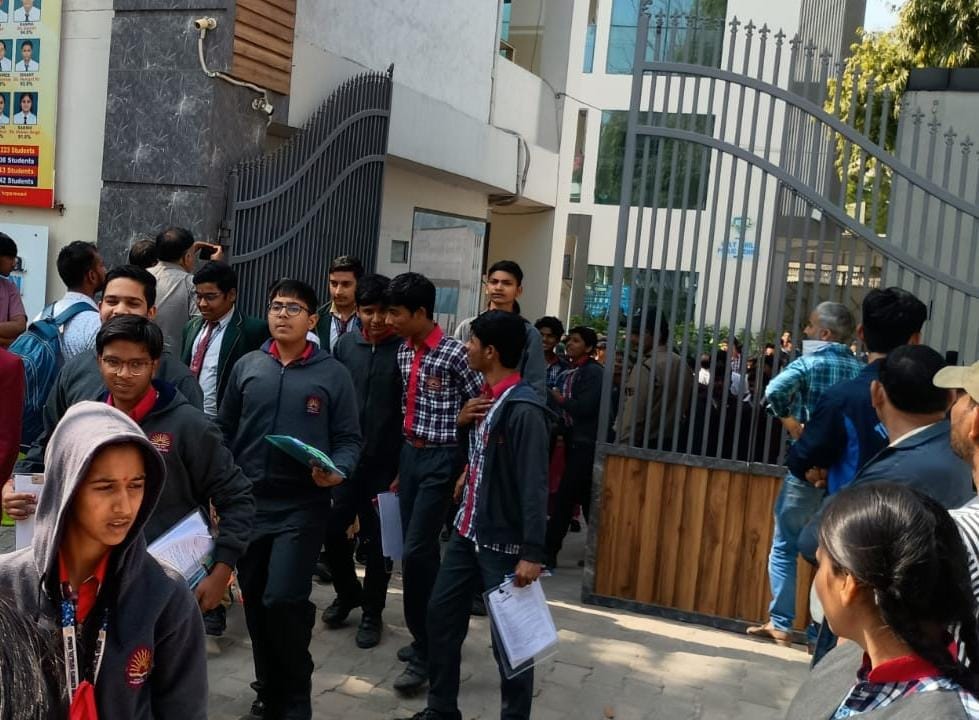 CBSE...12th Physics exam held amid tight security