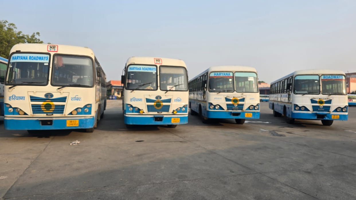 Five new roadways buses will be run from Bahadurgarh to Hisar.