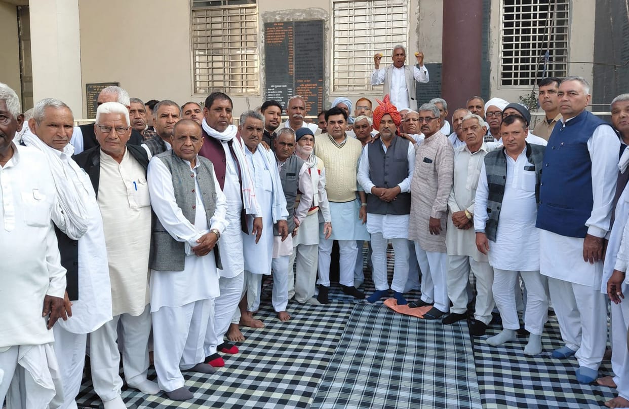 Randhir Shyokand of Sundarpura became the head of the all-caste Daan Khap.