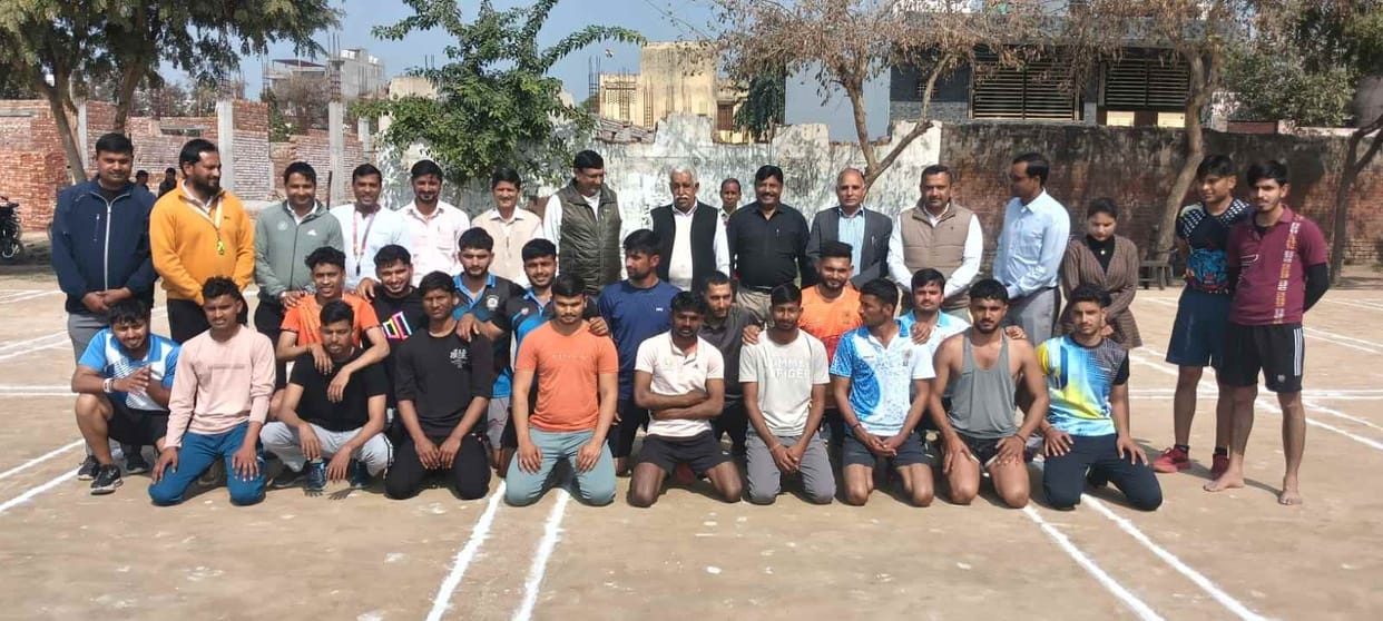 Saini College winner in Inter College Kho-Kho