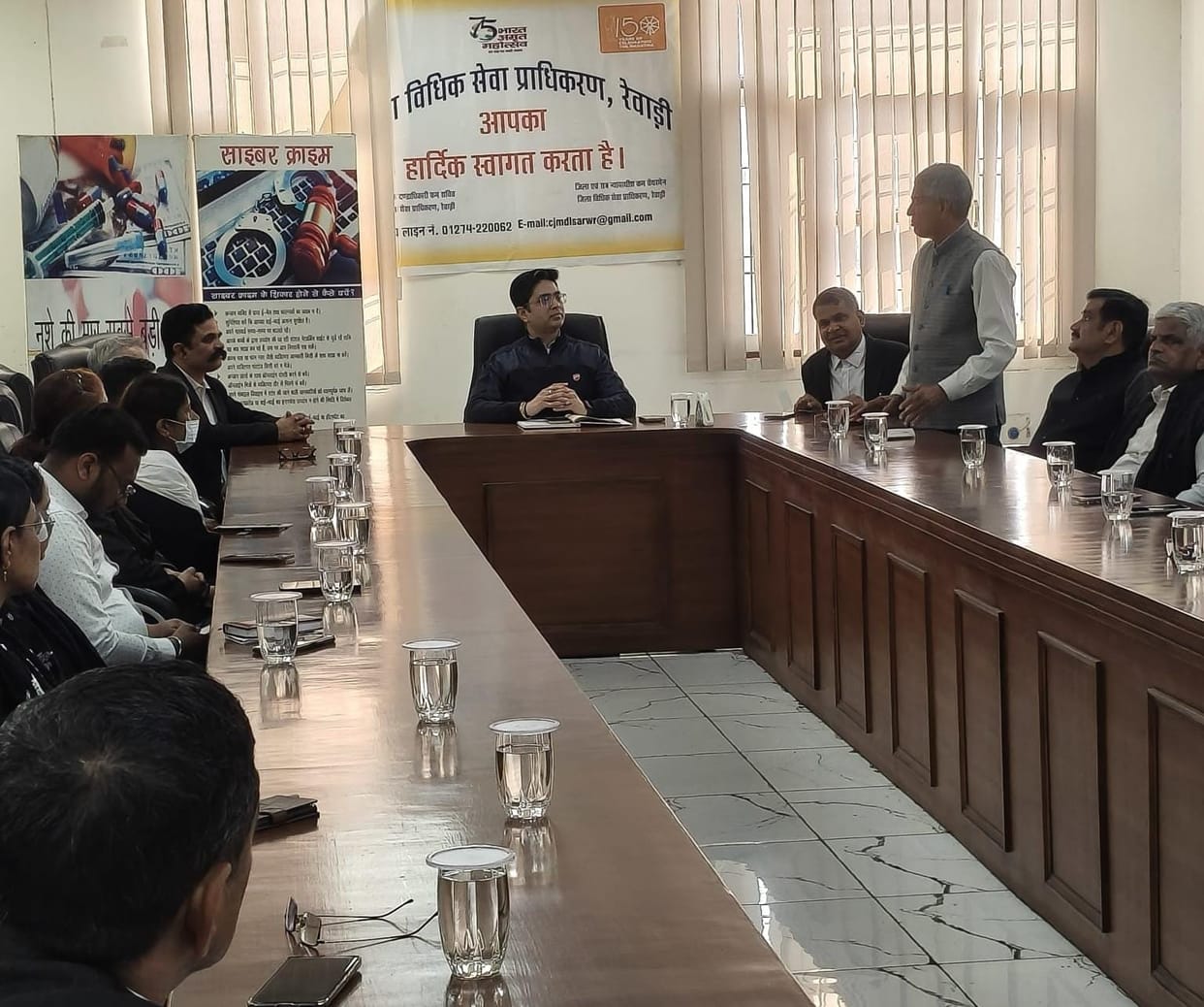 Give information about National Lok Adalat to maximum number of people: Amit