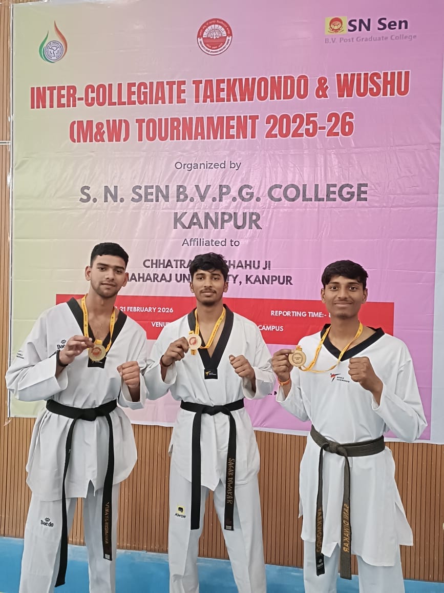 Three Taekwondo players selected for All India University