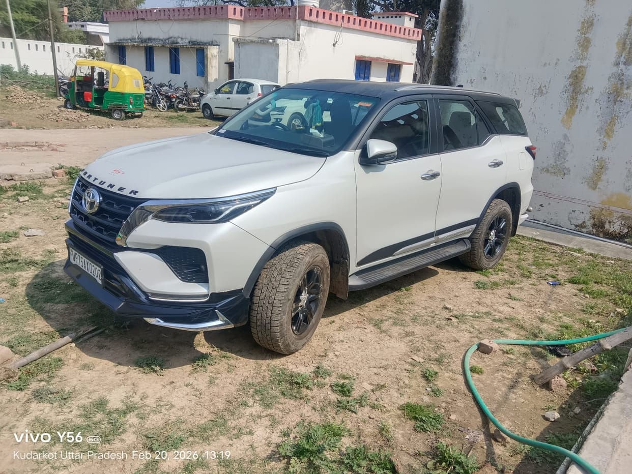 Former minister's Fortuner seized for damaging road