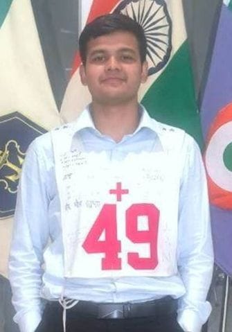 Ishaan Singh became a lieutenant in the Indian Army