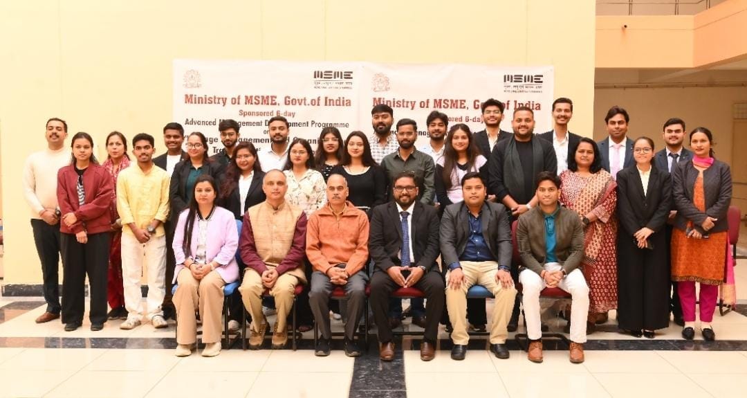 Training on startup leadership, AI based change management and innovation
