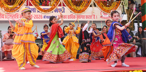 SVM School first in folk dance competition