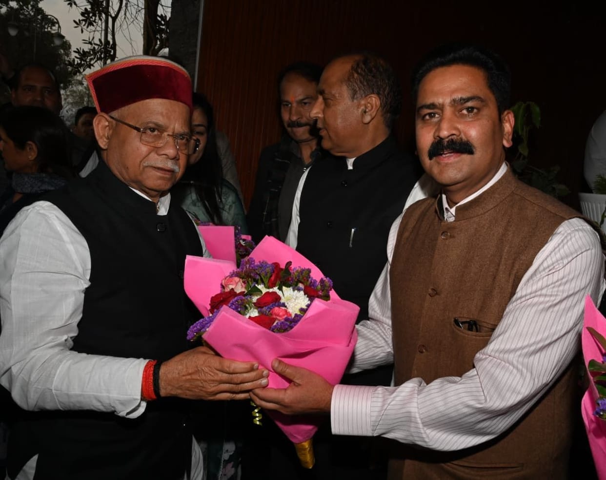 Governor Shiv Pratap Shukla reached Mandi