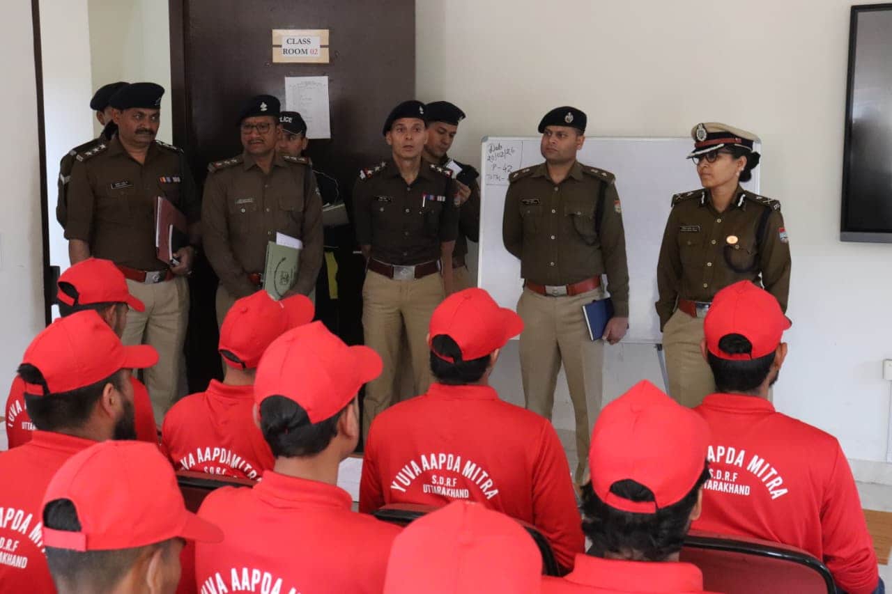 पुलिस महानिरीक्षक ने एसडीआरएफ की मॉनसून तैयारियों को परखा: एसडीआरएफ