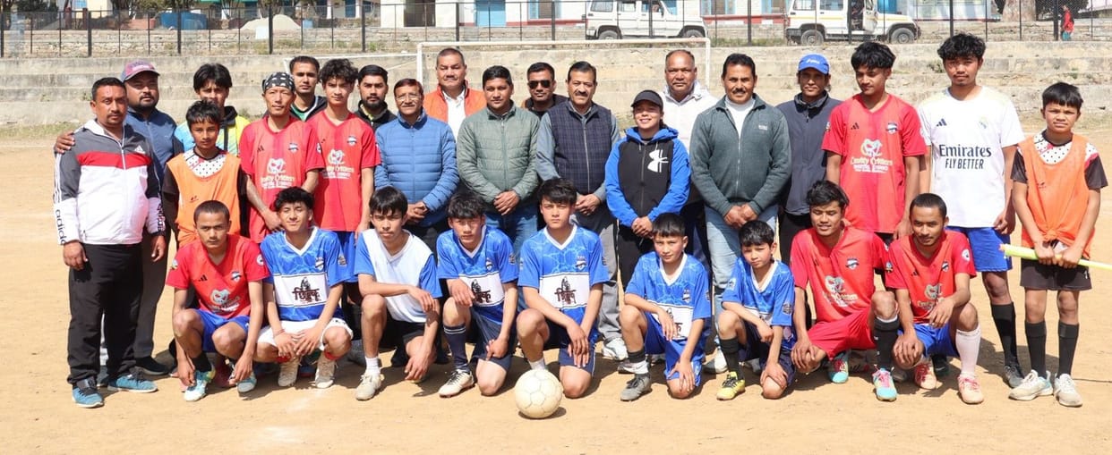Munsiyari Boys became the champion of football