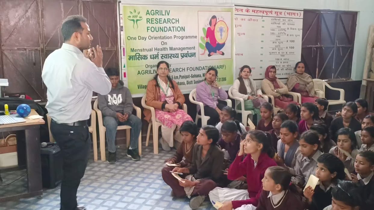 The Foundation organised a health camp in village Chidana.