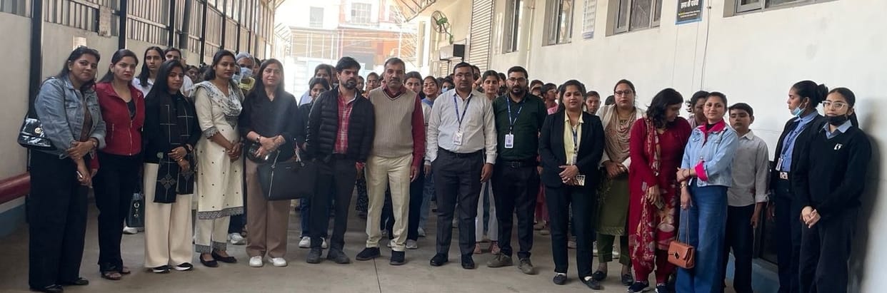 Educational tour for the girl students of Tikaram College
