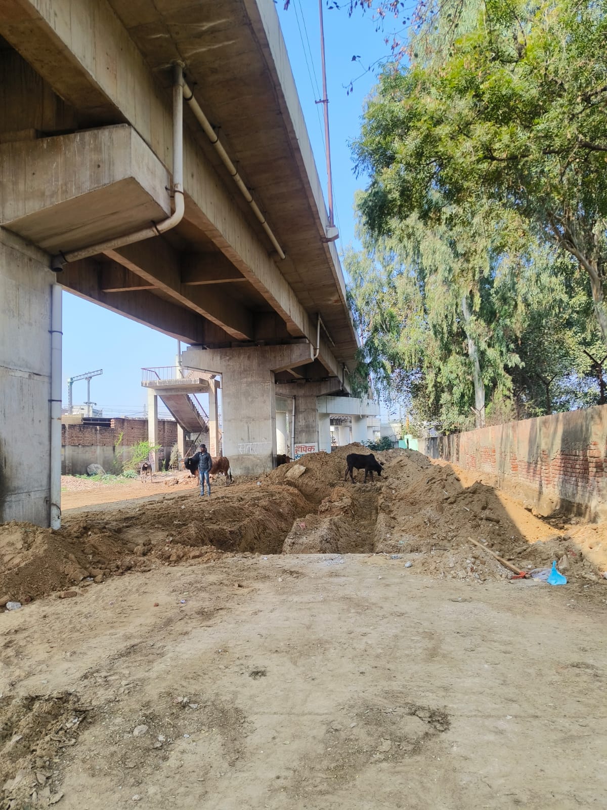 Dispute between departments over construction of night shelter, PWD halts work