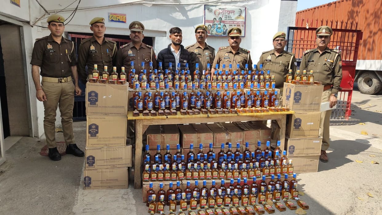 Inter-state smuggler arrested with illegal liquor worth Rs 25 lakh in Rasulpur