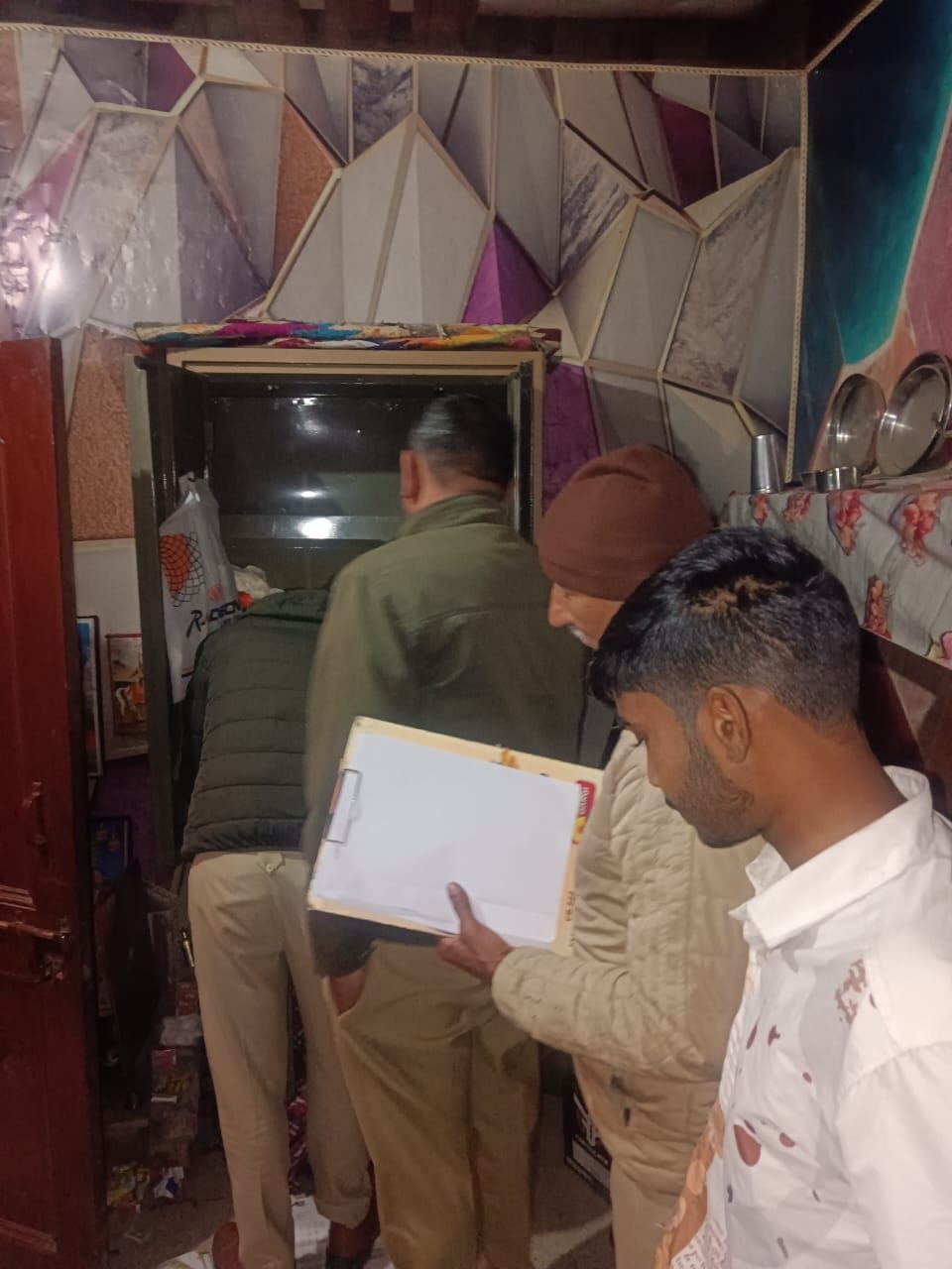 Policemen descended on the streets, but not a single penny of drugs was found.