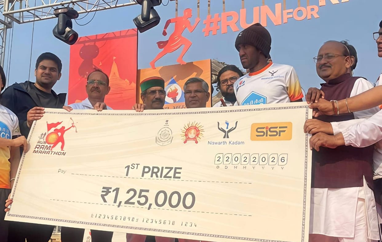 Abhishek wins Run for Ram by 14 seconds