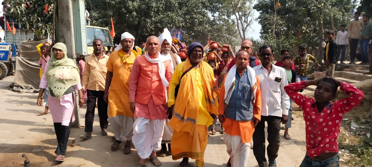Hanuman Maha Yagya begins with Kalash Yatra