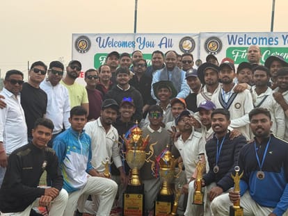 Ramraj Cricket Club became the winner of the Senior League