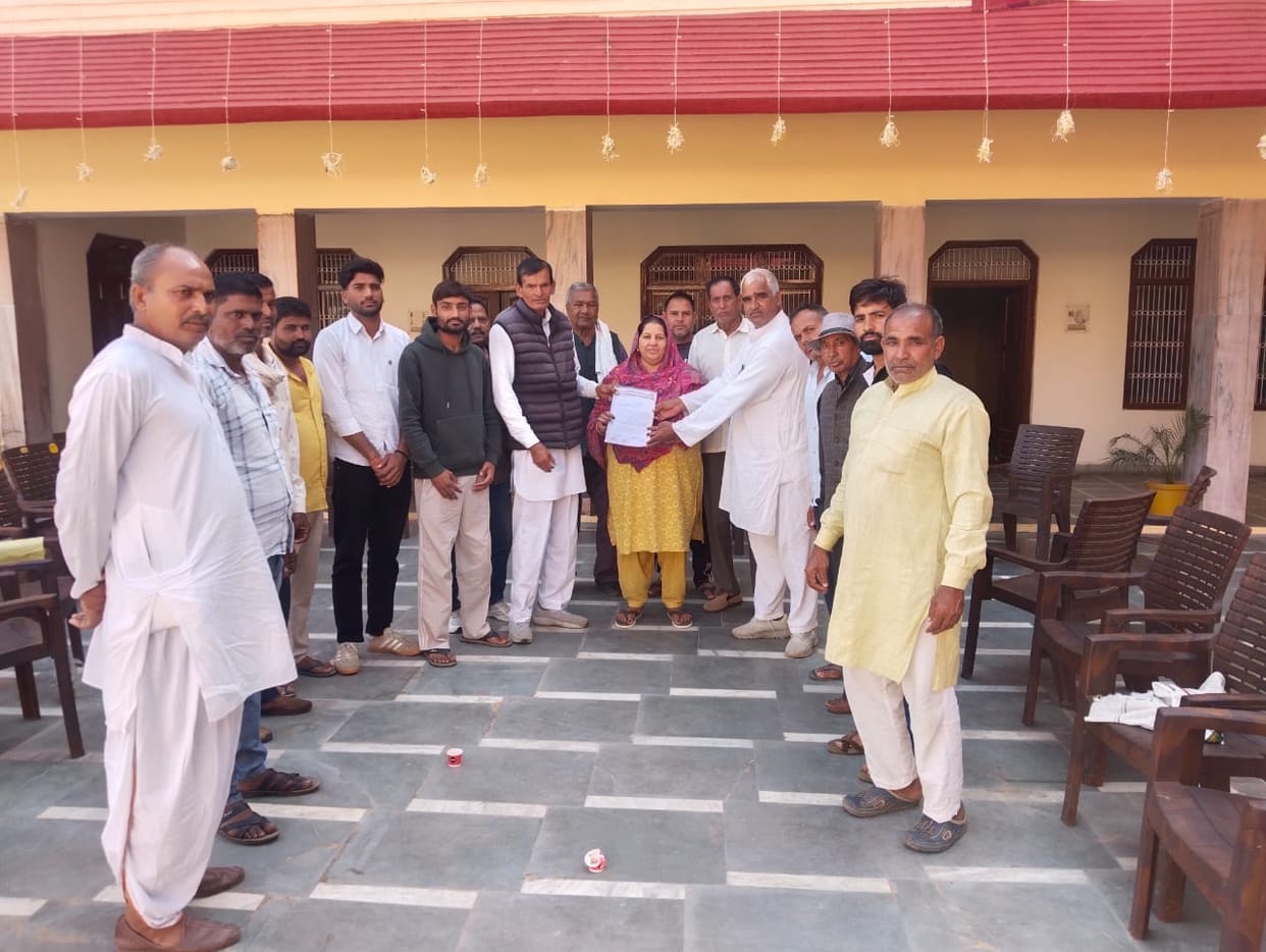 Farmers raise their voice demanding canal water in 25 villages