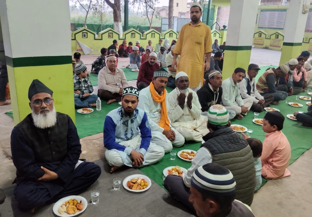 A glimpse of Ganga-Jamuna culture was seen at the shrine.