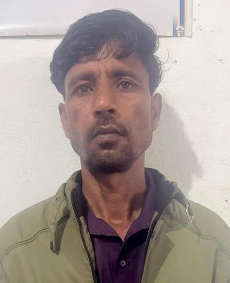 STF arrested a gangster with a reward of 50 thousand rupees