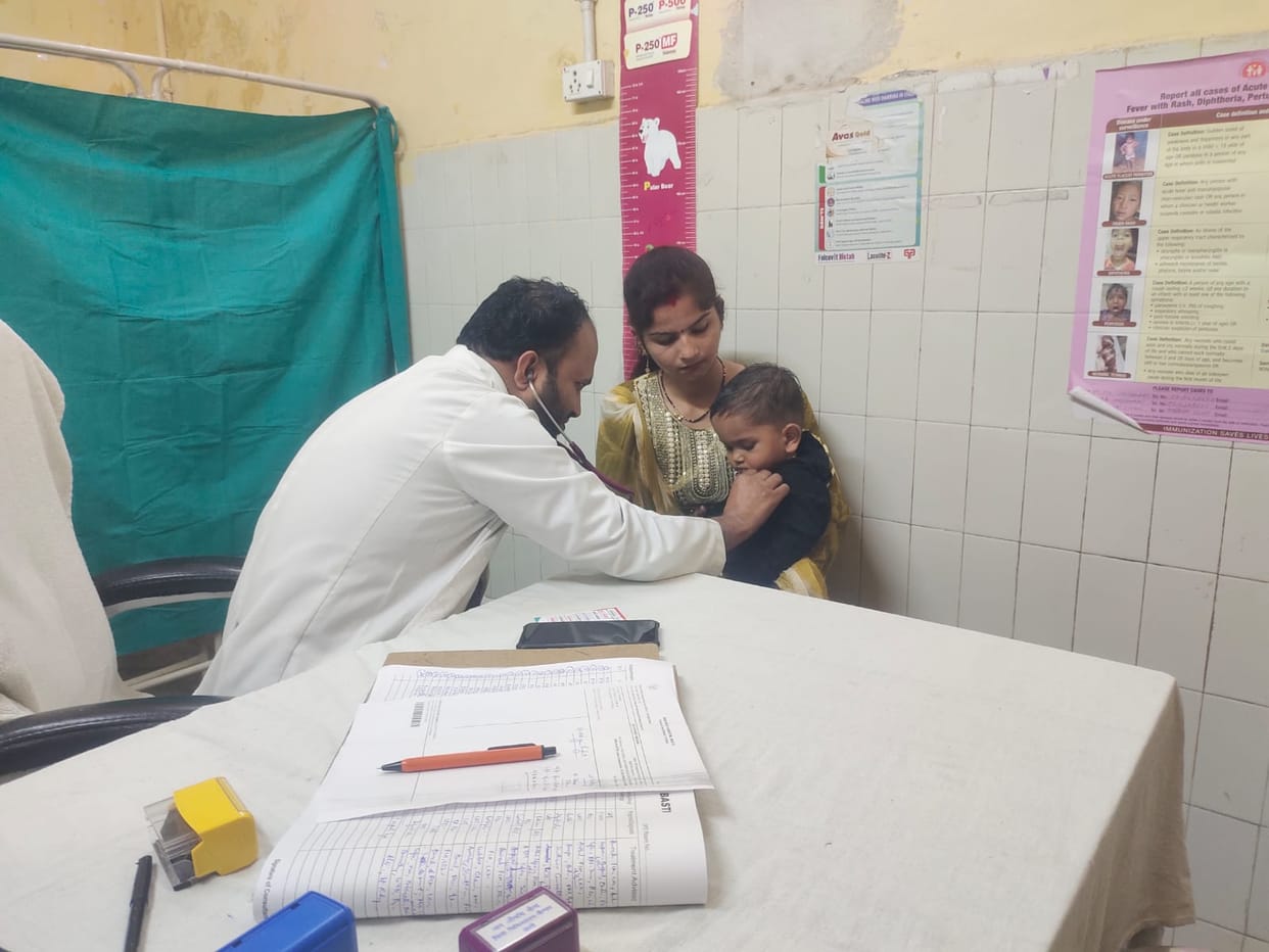 Due to the change in weather, respiratory problems are increasing in children... admitted in PICU