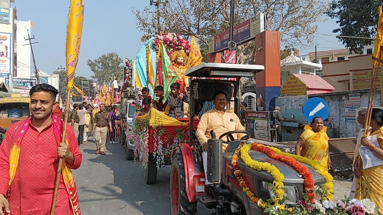 Nishan Yatra of Khatu Shyam Ji started