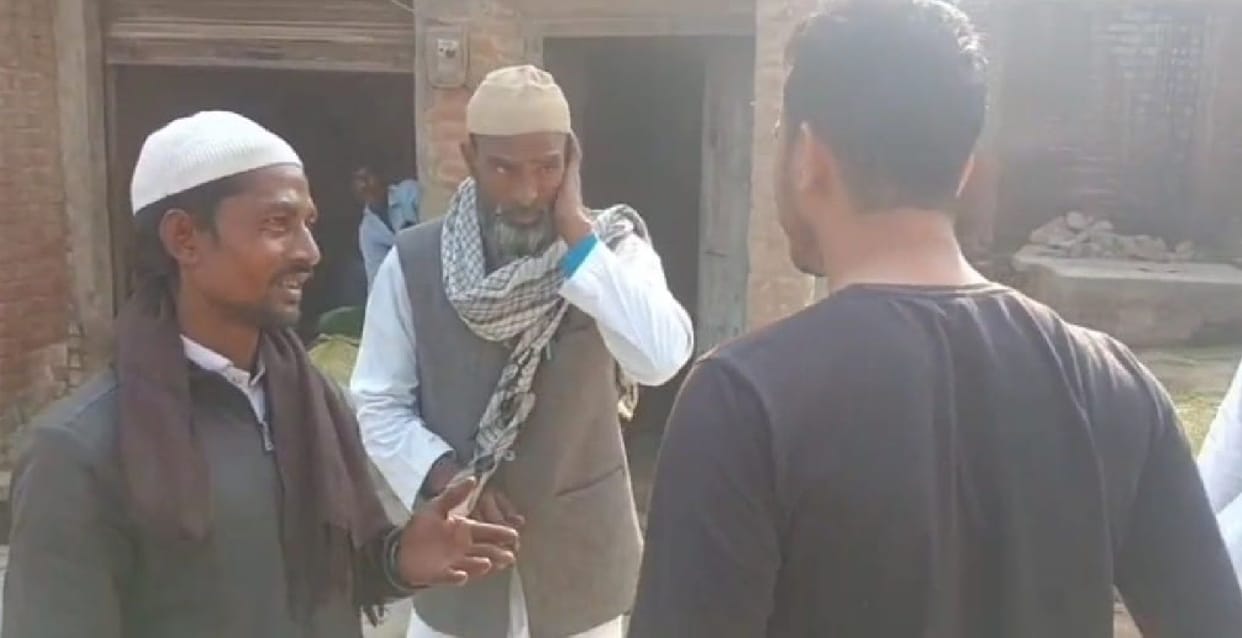 Three brothers riding a scooter were beaten up for asking about Muslim locality.