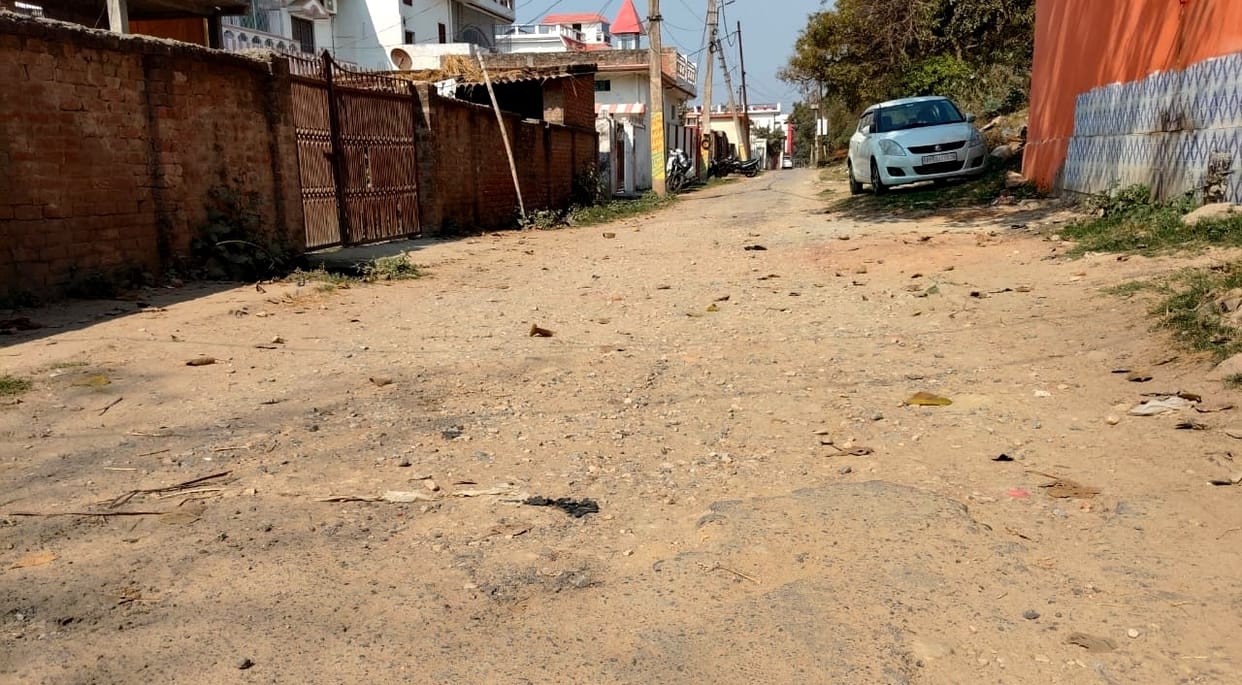 Road built worth Rs 1.15 crore broken in just three years