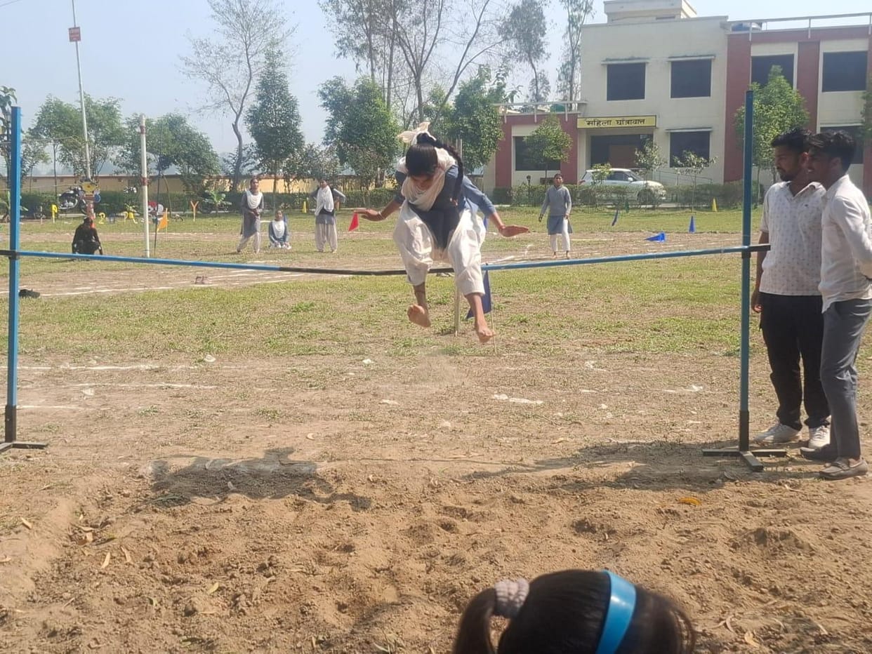 Vipin and Manju won the high jump, Mansi won the badminton.